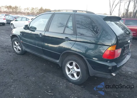 2001 BMW X5 3.0 из США, поврежденный, VIN WBAFA53571LM77470